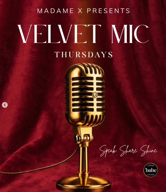 Velvet Mic event artwork